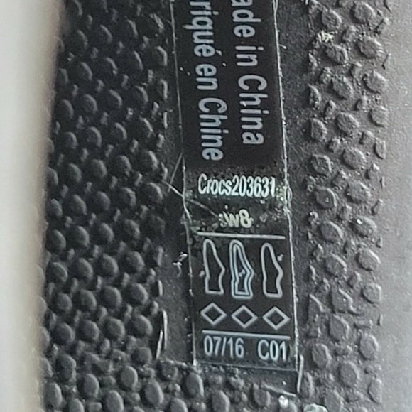 Crocs 203631 Sarah Espresso Croslite Slip On Mule - Picture 9 of 9